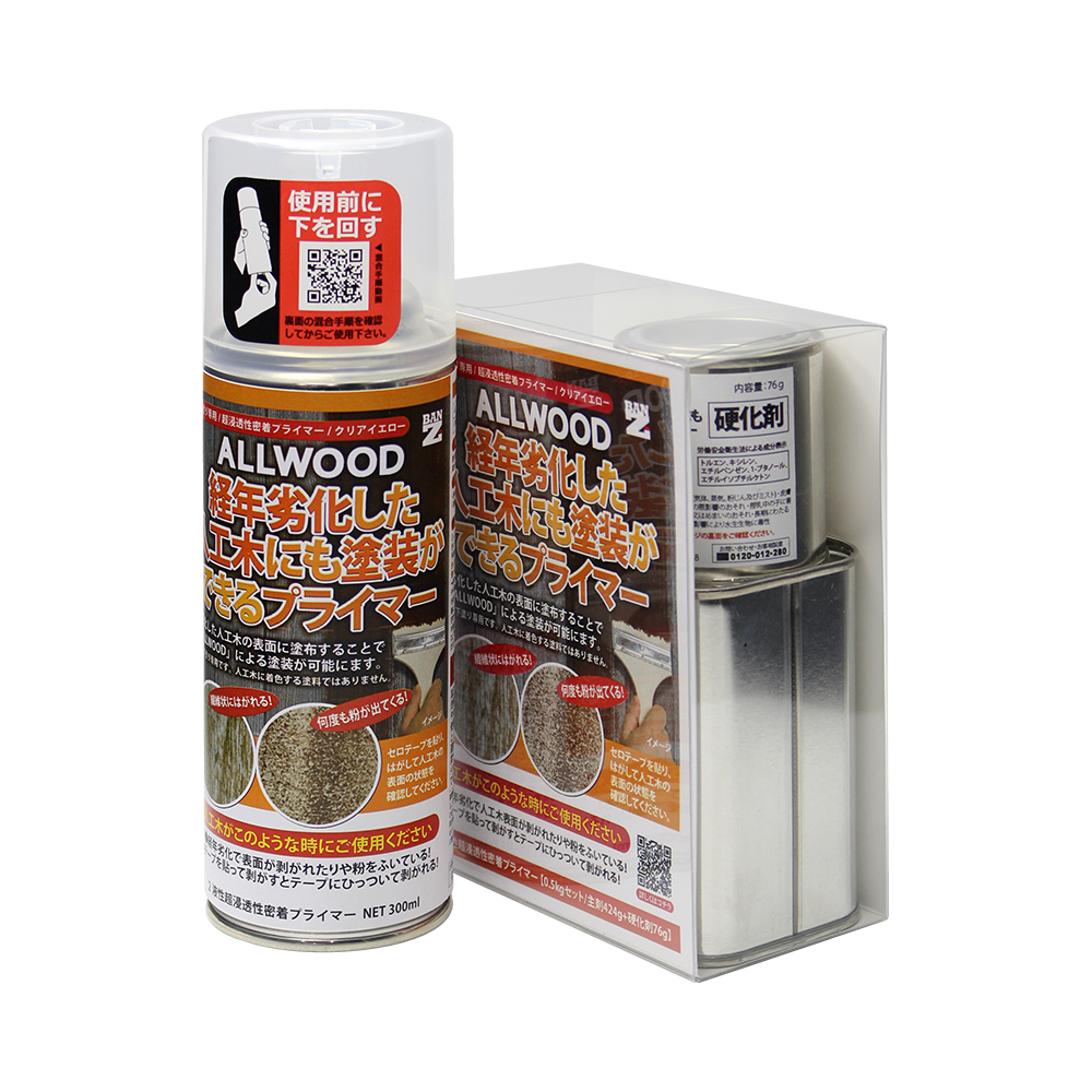 バンジー 水性塗料 ALL WOOD ナチュラル 3.0L 1缶 - 3